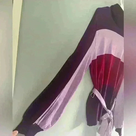 NWT 7th Avenue Design New York & Company colorblock turtleneck sweater. Size XL - Picture 3 of 10